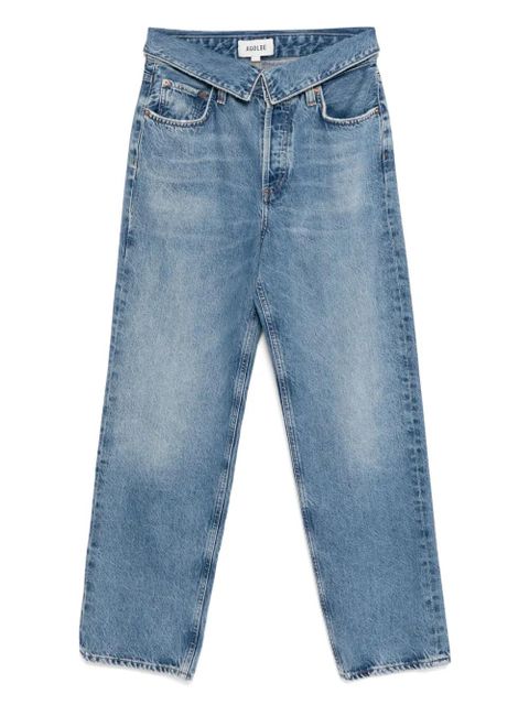 AGOLDE Echo tapered jeans - Blue - zdjęcie produktu nr 1