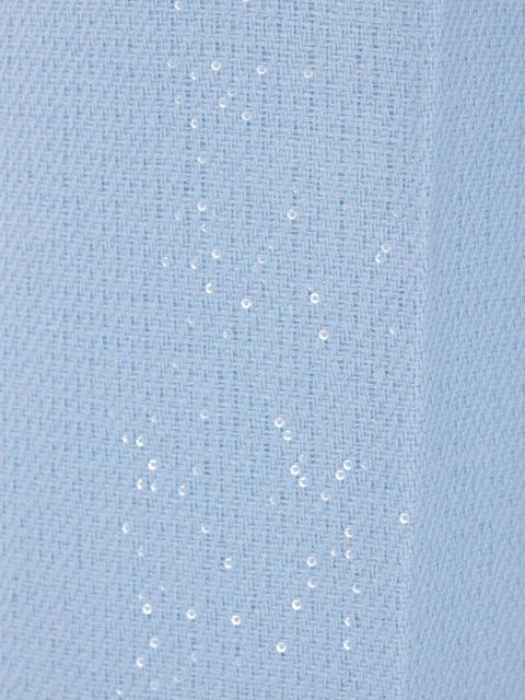 TOM FORD sequin-embellished straight-leg trousers - Blue