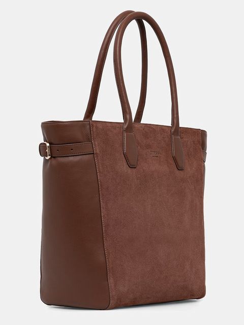 Guess torebka zamszowa ANITHA - zdjęcie produktu nr 1