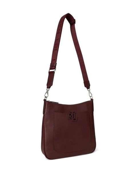 Lauren Ralph Lauren Cameryn logo strap shoulder bag - Red