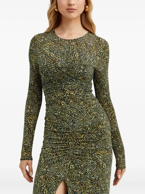 ISABEL MARANT ruched blouse - Black - zdjęcie produktu nr 1