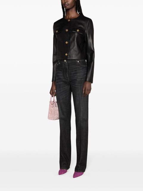 Versace Medusa '95 mid-rise straight-leg jeans - Grey