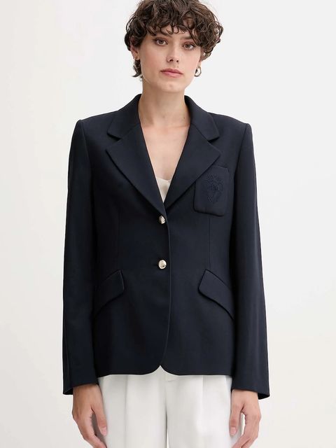 Joop! marynarka kolor granatowy jednorzędowa gładka 30048838 - zdjęcie produktu nr 1