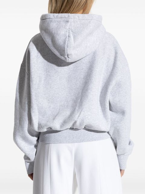 Jacquemus logo-embroidered hoodie - Grey - zdjęcie produktu nr 2