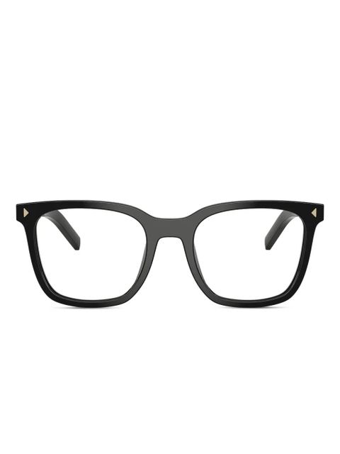 Prada Eyewear logo-print glasses - Black - zdjęcie produktu nr 1