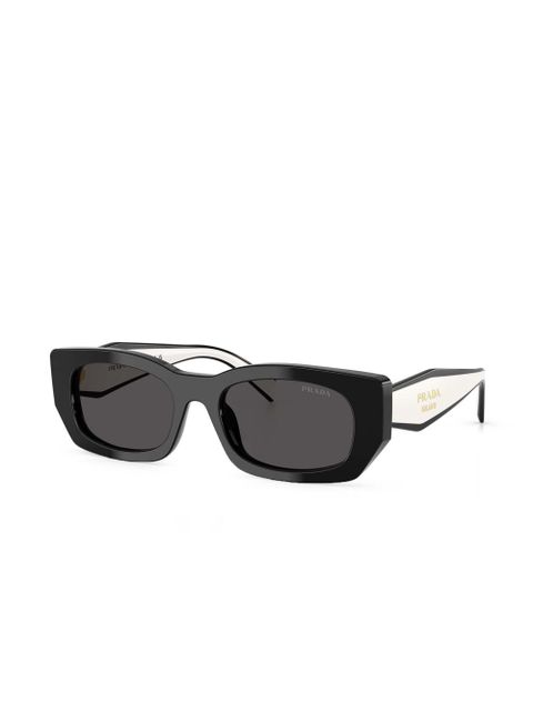 Prada Eyewear rectangle-frame sunglasses - Black - zdjęcie produktu nr 2