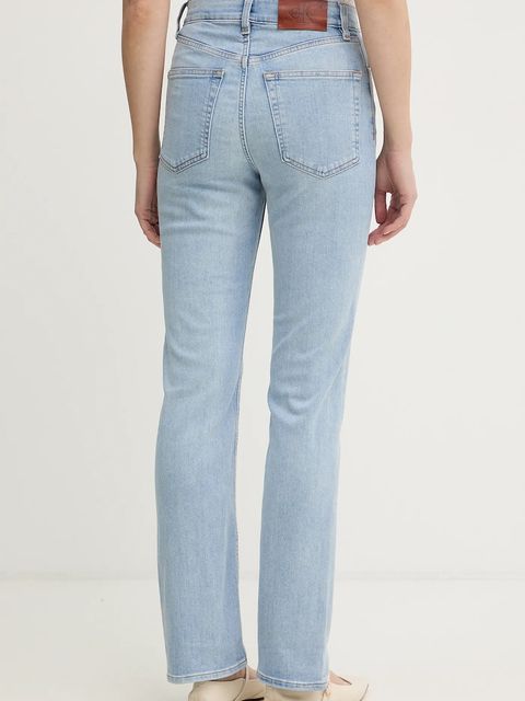 Calvin Klein Jeans jeansy damskie high waist LV047E612G - zdjęcie produktu nr 2