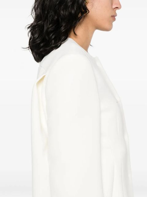 Sportmax dart-detail fitted jacket - Neutrals