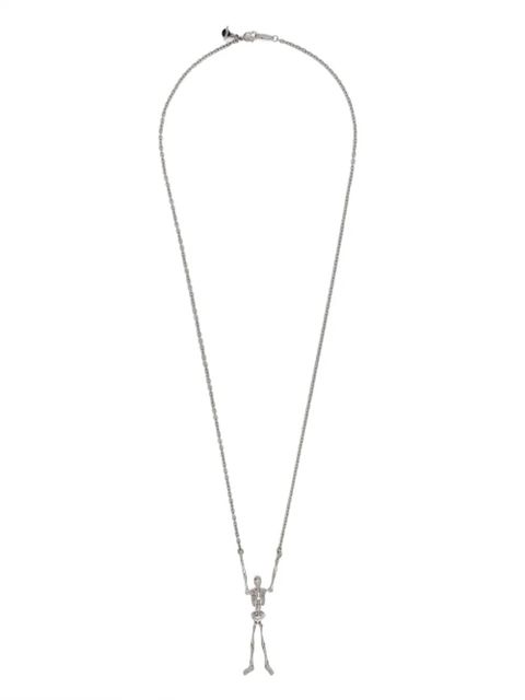 Vivienne Westwood skeleton-pendant necklace - Silver - zdjęcie produktu nr 1