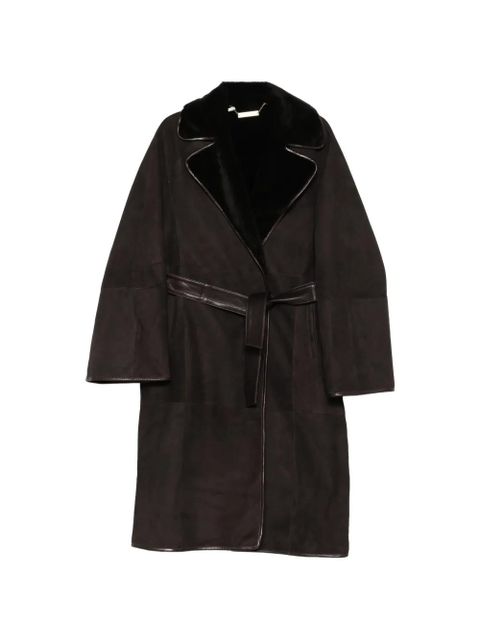 Nour Hammour Lourdes double-breasted coat - Brown - zdjęcie produktu nr 1