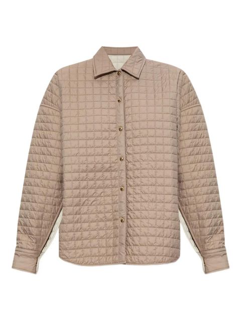 Moncler quilted shirt jacket - Neutrals - zdjęcie produktu nr 1