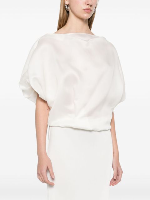 KHAITE Niles blouse - White - zdjęcie produktu nr 2
