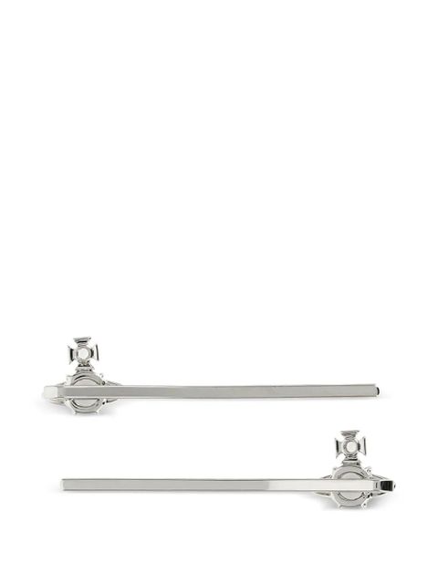 Vivienne Westwood logo-detail brooches - Silver