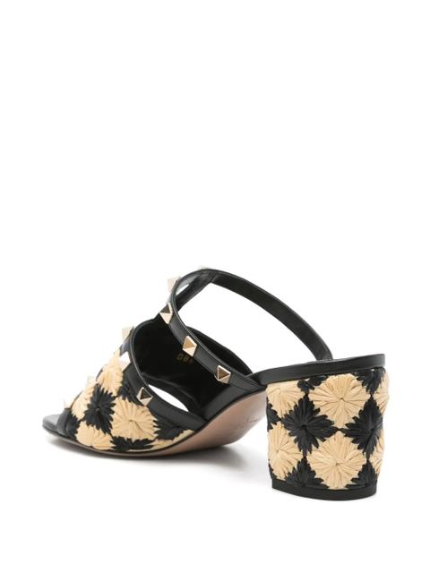 Valentino Garavani 60mm Rockstud sandals - Black