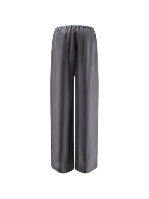 Alysi elastic-waistband drawstring trousers - Grey - zdjęcie produktu nr 2