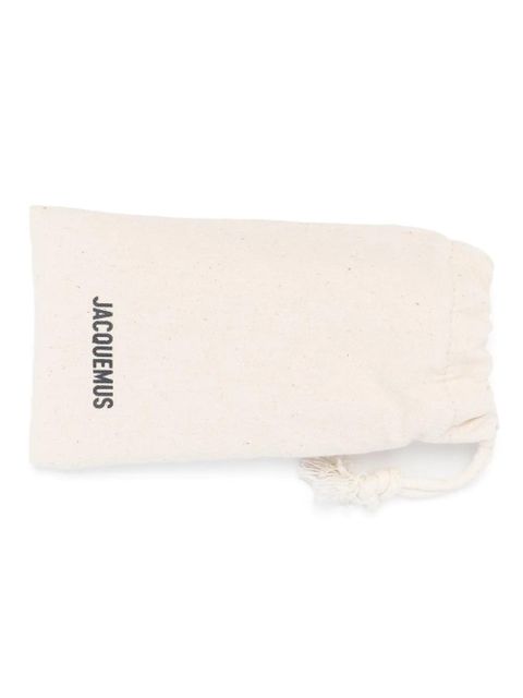 Jacquemus Les Lunettes Baci square-frame sunglasses - Neutrals - zdjęcie produktu nr 2