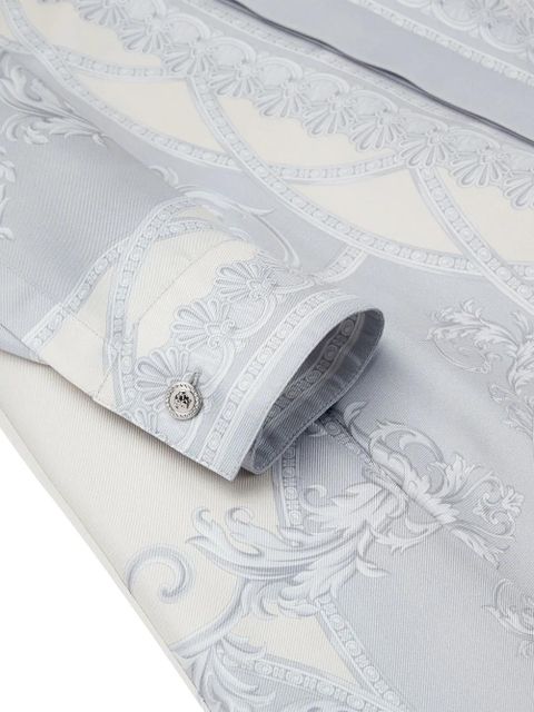 Versace La Coupe des Dieux mini shirt dress - Neutrals