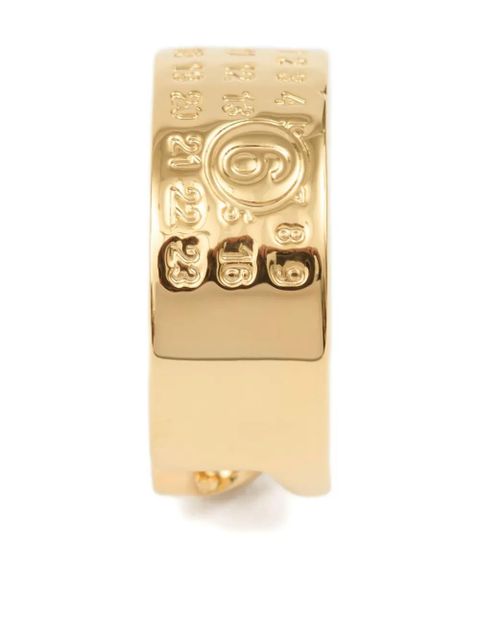 MM6 Maison Margiela Minimal logo 3mm ring - Gold