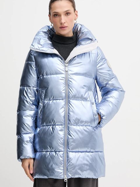 Save The Duck kurtka GERDA kolor niebieski zimowa D42381W.ICED21 - zdjęcie produktu nr 1