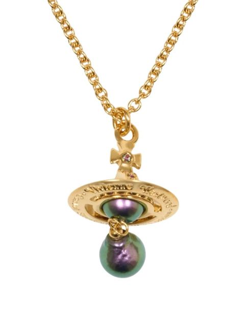 Vivienne Westwood Aleksa orb necklace - Gold - zdjęcie produktu nr 2