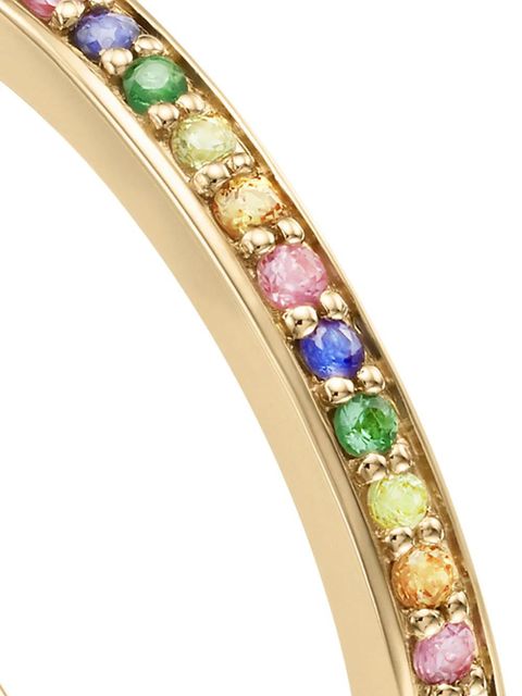 Monica Vinader skinny sapphire eternity ring - Gold - zdjęcie produktu nr 2