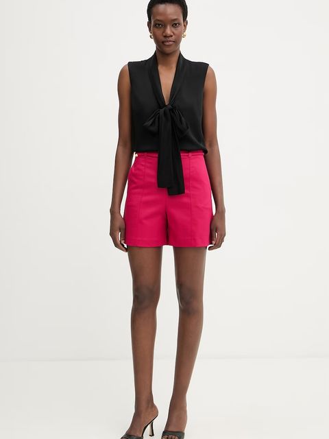 Marciano by Guess szorty eleganckie damskie z bawełną SUNNY - zdjęcie produktu nr 1