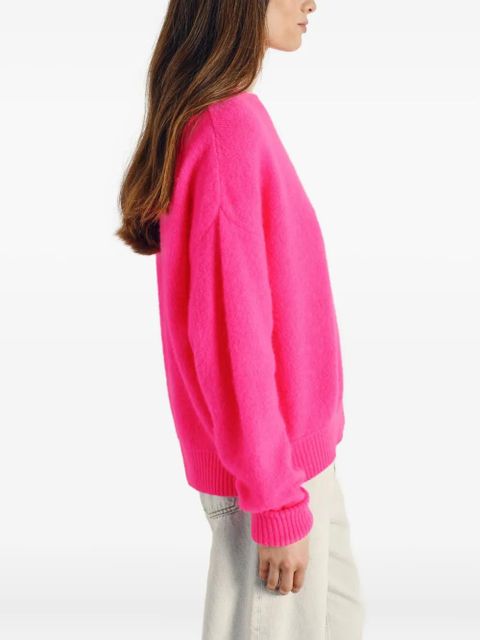 American Vintage Vitow ribbed sweater - Pink