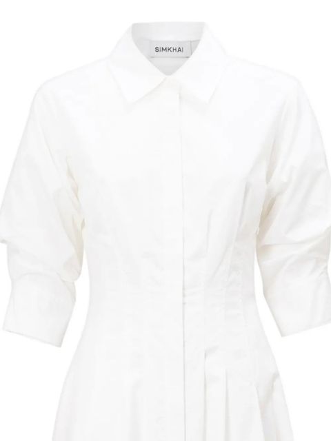 Simkhai Jazz shirt dress - White - zdjęcie produktu nr 2