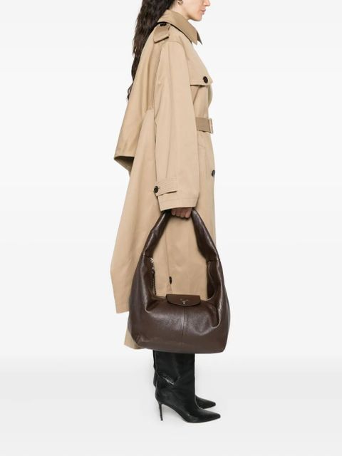 Longchamp large Le Pliage Xtra leather shoulder bag - Brown - zdjęcie produktu nr 2