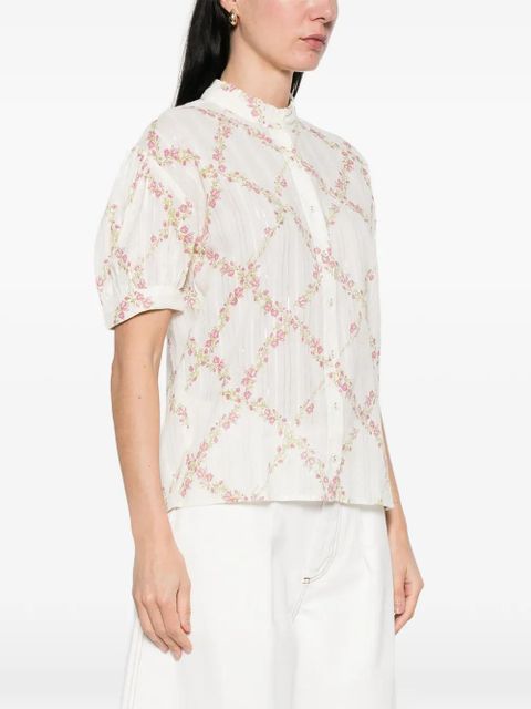 TWINSET floral print shirt - White