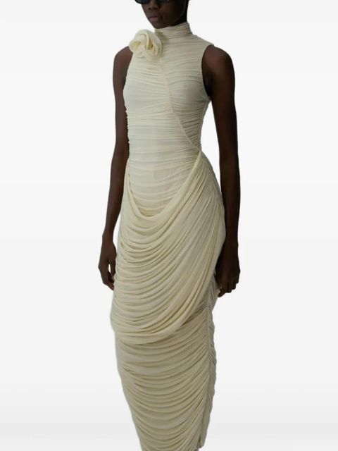 Magda Butrym maxi draped dress - Neutrals - zdjęcie produktu nr 2