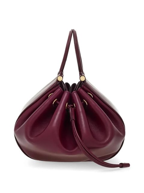 Ferragamo round handle satchel - Red