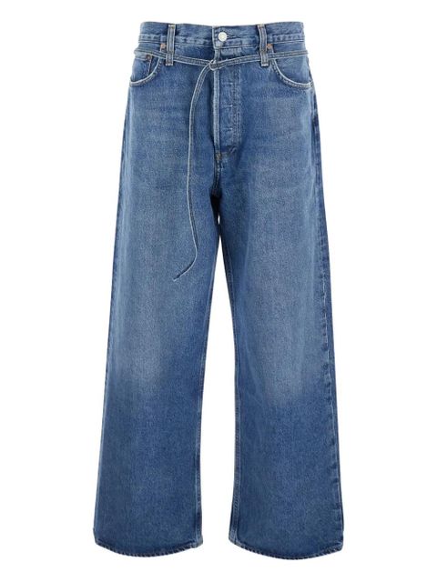 AGOLDE Emmi belted jeans - Blue - zdjęcie produktu nr 1
