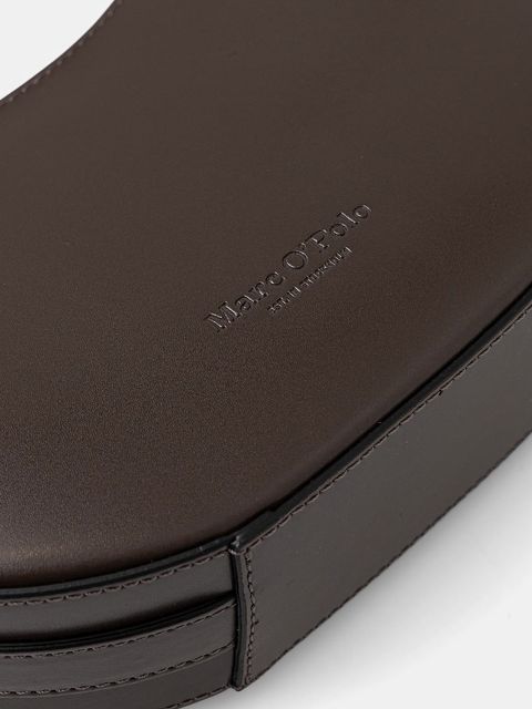 Marc O'Polo torebka skórzana kolor brązowy 5000009277 - zdjęcie produktu nr 2