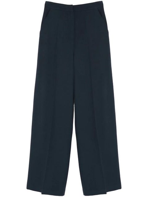 Yves Salomon wool tailored trousers - Blue - zdjęcie produktu nr 1