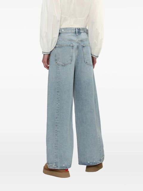 AGOLDE high-waisted jeans - Blue