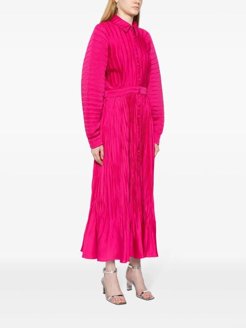 Simkhai Indiana pleated maxi dress - Pink - zdjęcie produktu nr 2