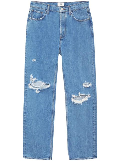 ANINE BING Gio high-rise straight jeans - Blue - zdjęcie produktu nr 1