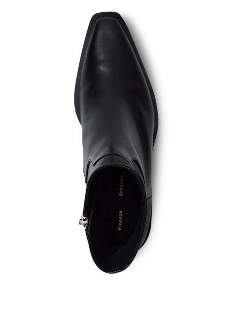 Proenza Schouler pointed-toe calf-leather boots - Black - zdjęcie produktu nr 2