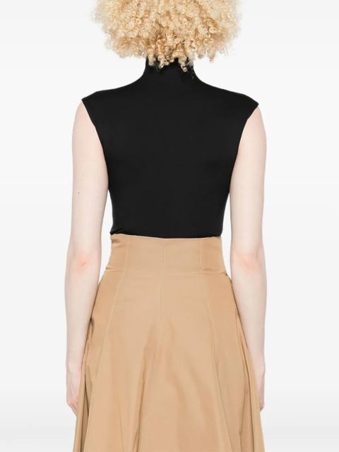 WARDROBE.NYC high-neck sleeveless bodysuit - Black
