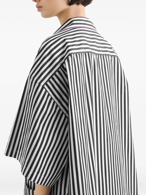 Dolce & Gabbana striped buttoned shirt - Black