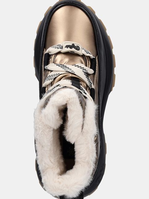 Buffalo śniegowce Manhatten Lace Up Puffed kolor złoty 1622622-GLD - zdjęcie produktu nr 2