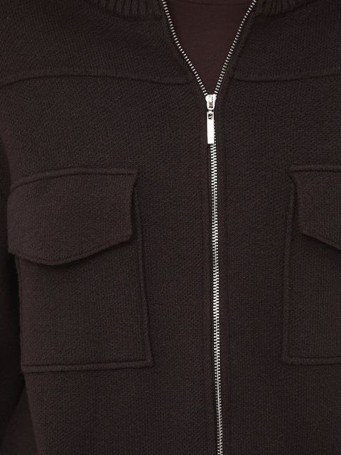 Medicine sweter damski kolor brązowy lekki