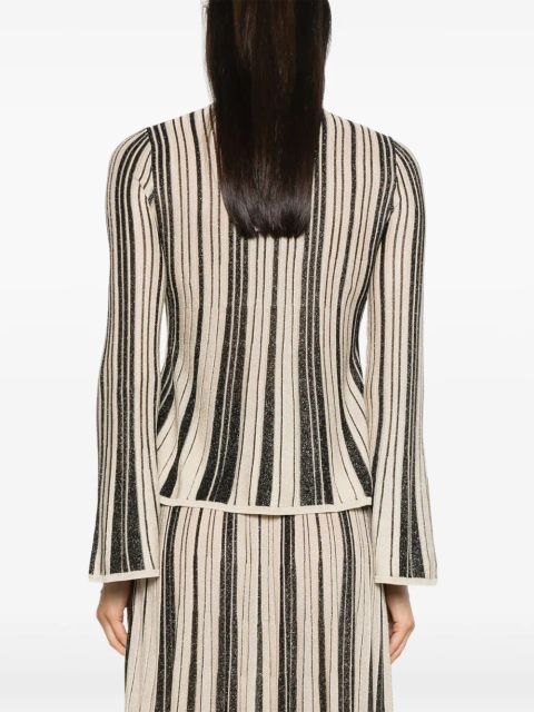 ZIMMERMANN metallic knit top - Black