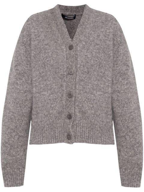 Jacquemus The Jacquemus cardigan - Grey - zdjęcie produktu nr 1