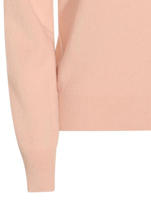Maison Margiela wool v-neck sweater - Pink