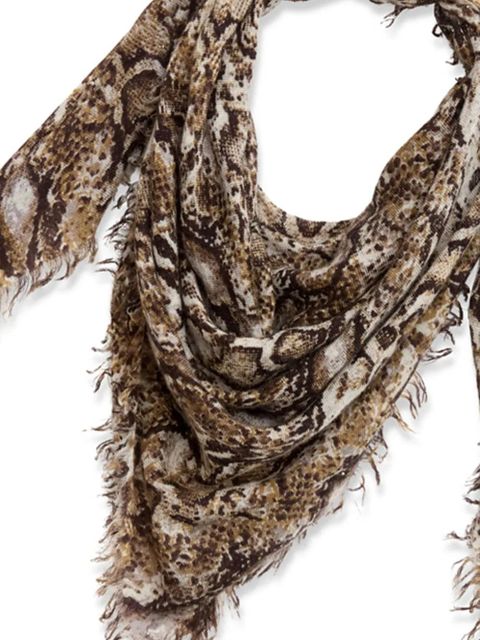 ISABEL MARANT Alecia scarf - Brown - zdjęcie produktu nr 2