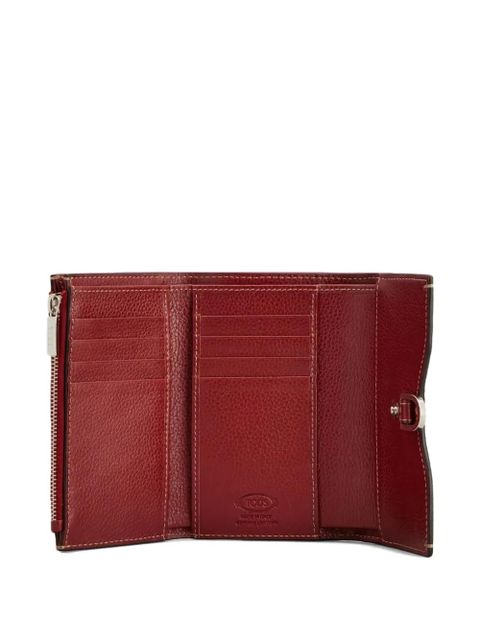 Tod's leather wallet - Red - zdjęcie produktu nr 2