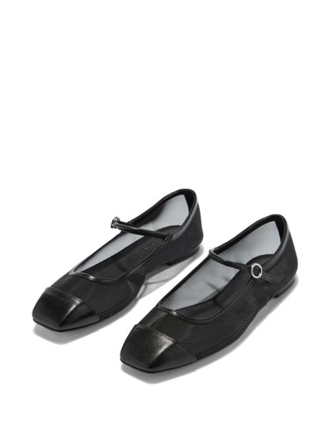 Aeyde Uma mesh ballet flats - Black - zdjęcie produktu nr 2