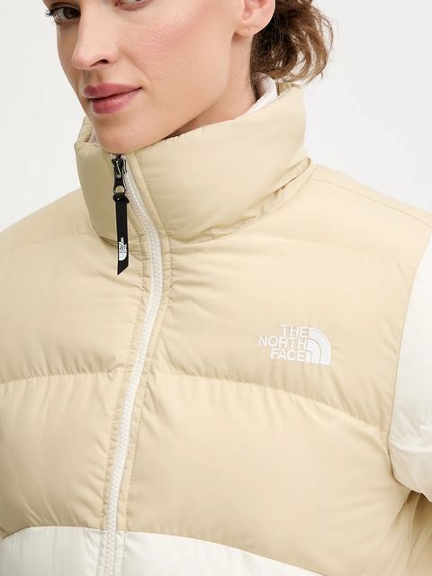 The North Face kurtka Saikuru kolor beżowy zimowa NF0A89JDTIU1